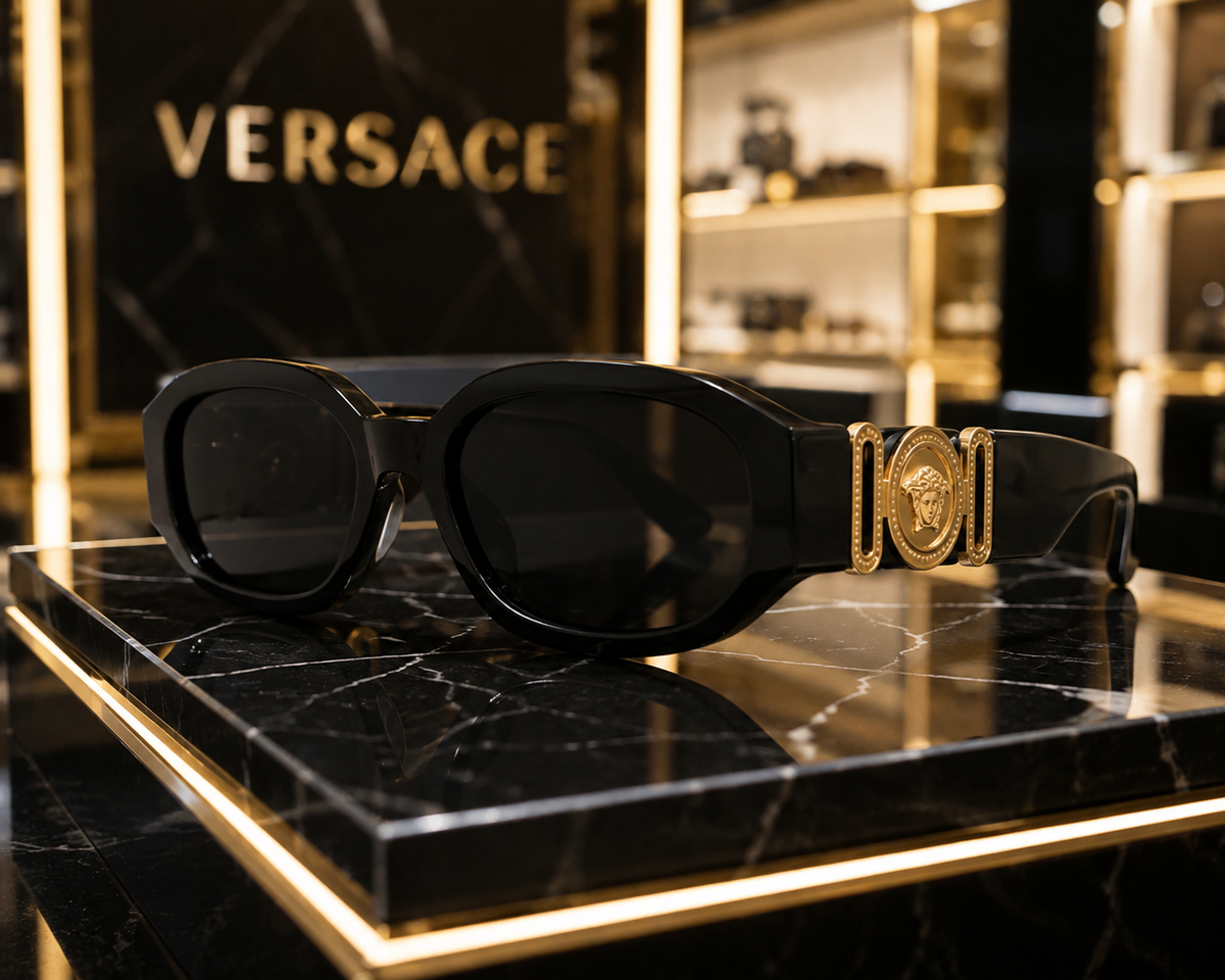 Lente estilo Versace ocean